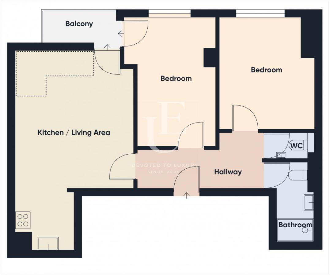 Miami A Lovely City Center 2 Bedrooms Apartment With Private Parking Sofia Eksteriør billede